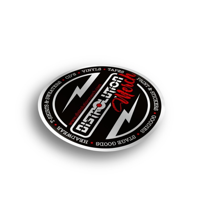 Gepersonaliseerde ronde stickers | Distrolution Merch