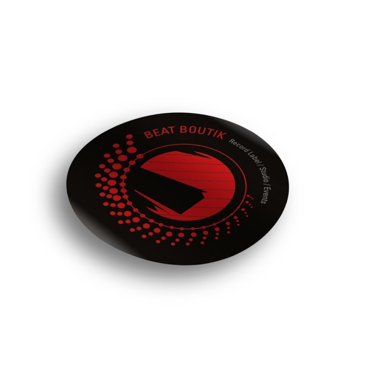 Runde personalisierte Aufkleber | Distrolution Merch