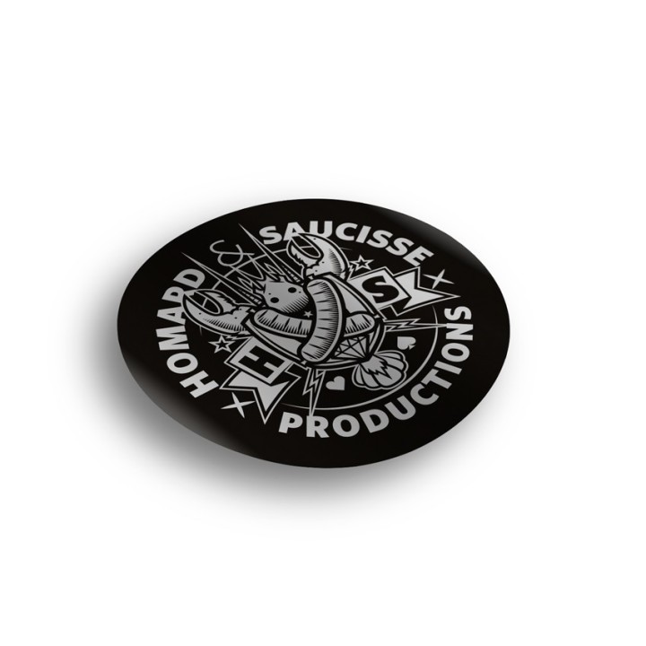 Pegatinas redondas personalizadas | Distrolution Merch