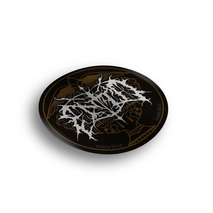Runde personalisierte Aufkleber | Distrolution Merch