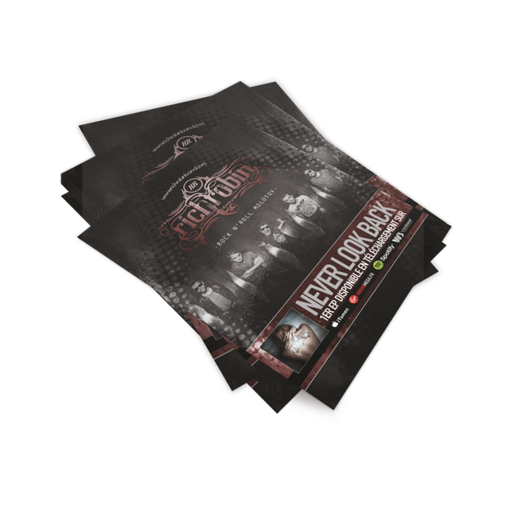 Stampa di volantini in formato A6 e A5 | Distrolution Merch