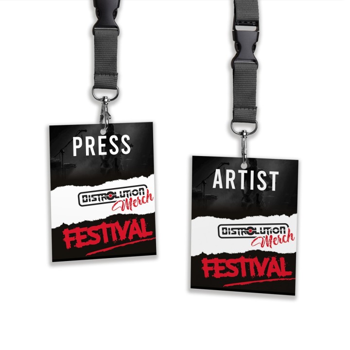Pase laminado personalizado | Distrolution Merch