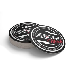 Bierdeckel, personalisierbare Untersetzer | Distrolution Merch