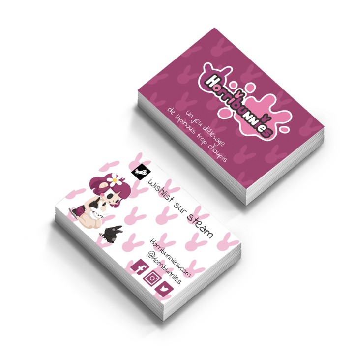 Tarjetas rectangulares laminadas