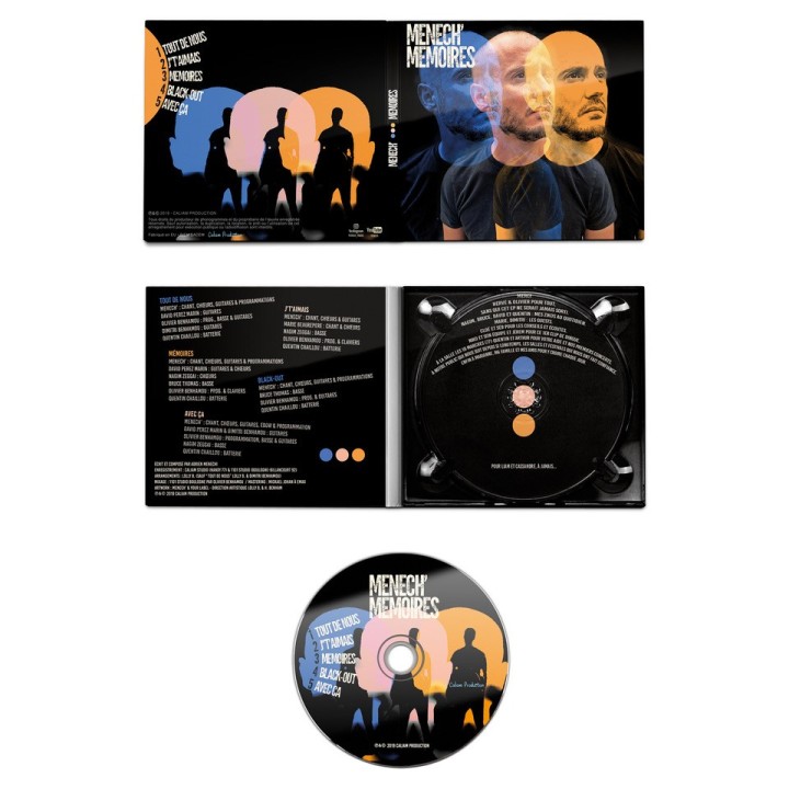 CD-Pressung Digipack - Digipack-Duplizierung | Distrolution Merch