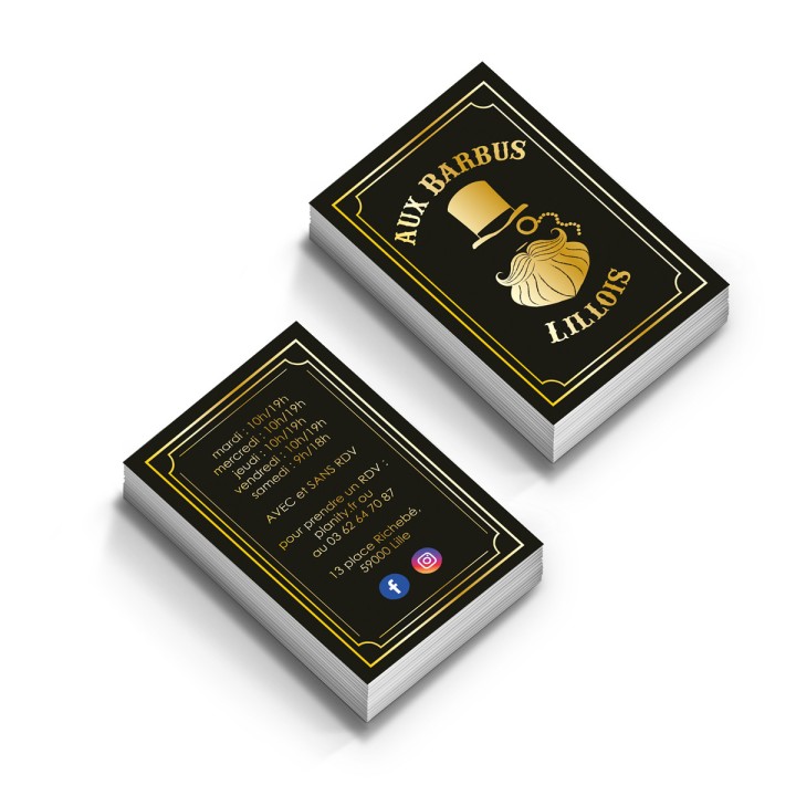 Tarjetas rectangulares laminadas
