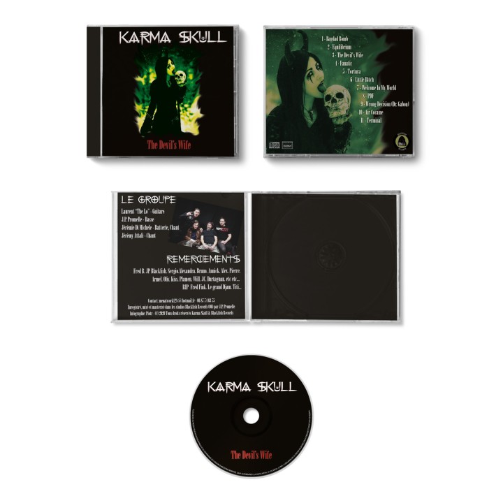 CD mit Plastikgehäuse (Jewel Case) | Distrolution Merch