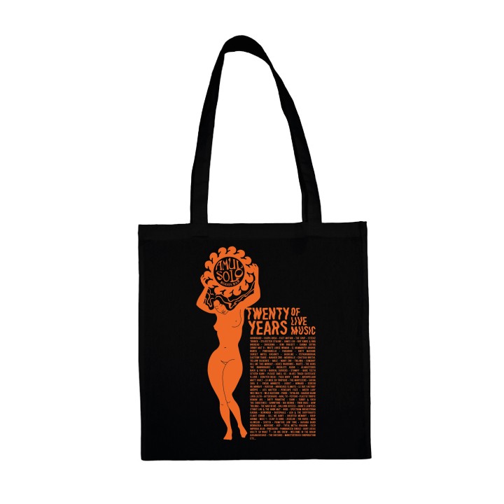 Totebags impresos, merchandising para grupos y sellos discográficos | Distrolution Merch